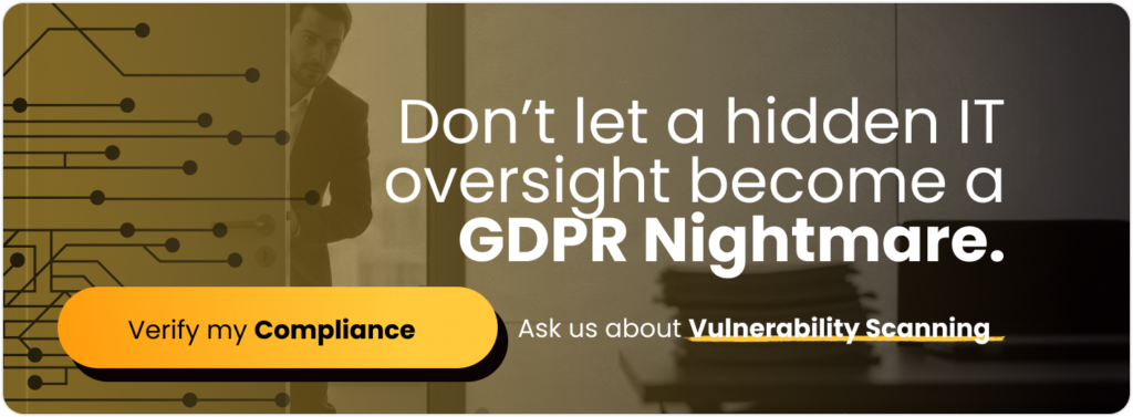 Cybersecurity for Small Businesses GDPR Nightmare