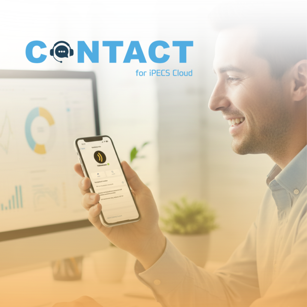 Ipecs contact for ipecs staff member utilising whatsapp for business
