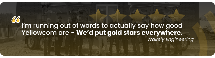 wakley engineering testimonial 5 star review on managed IT and phone systems set up
