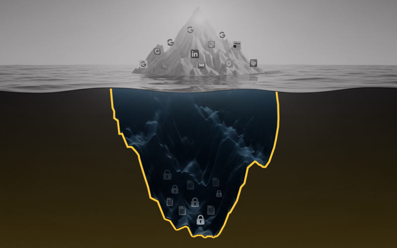 Business IT Support Dark Web Internet Iceberg