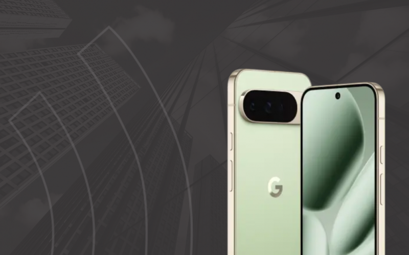 Office workspace with smartphone illustrating business mobile plan savings and spend control