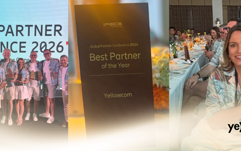 Yellowcom Wins iPECS Partner of the Year 2026 at the Global Partner Conference in Bali