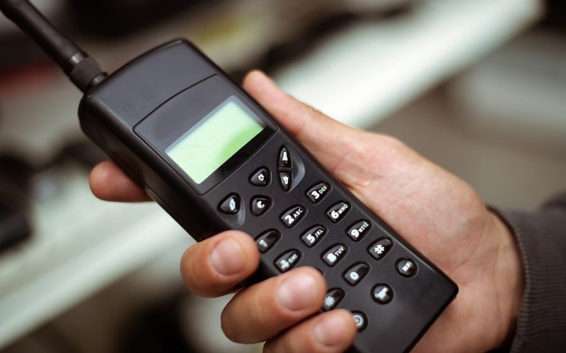 flexibility of mobile solutions - old cell phone