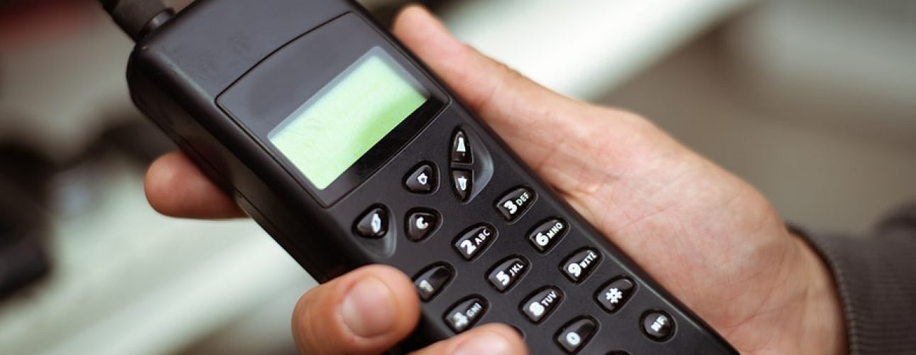 flexibility of mobile solutions - old cell phone